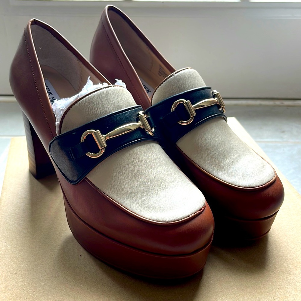 Steve Madden Chunky heeled loafer